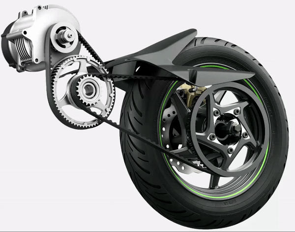 Ashva Electric Scooter Motor Technology